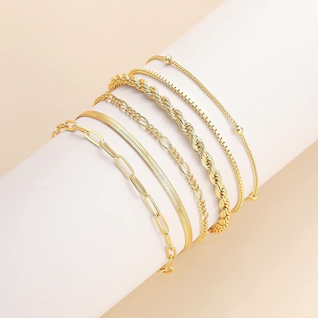 Vernetta™ | Conjunto de Pulseiras em Ouro
