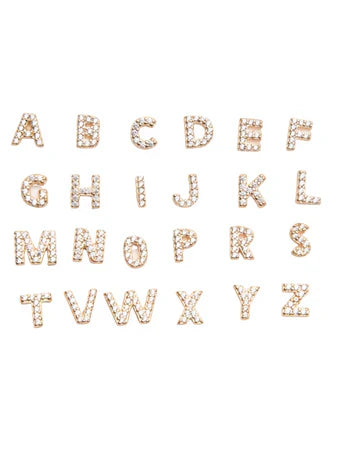 Brinco único em ouro Initial™ 