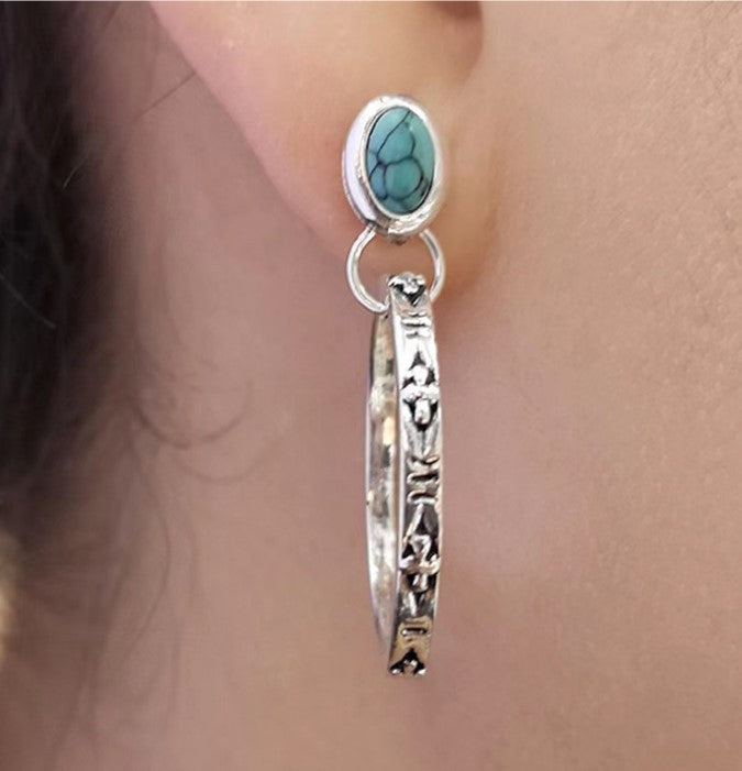 Seraphina™ | Brincos Vintage Boho Onyx 