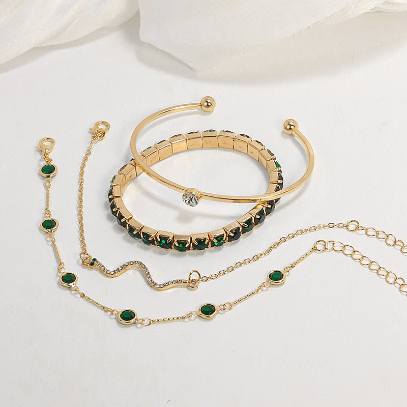 Sorina™ | Conjunto de Pulseiras em Ouro 