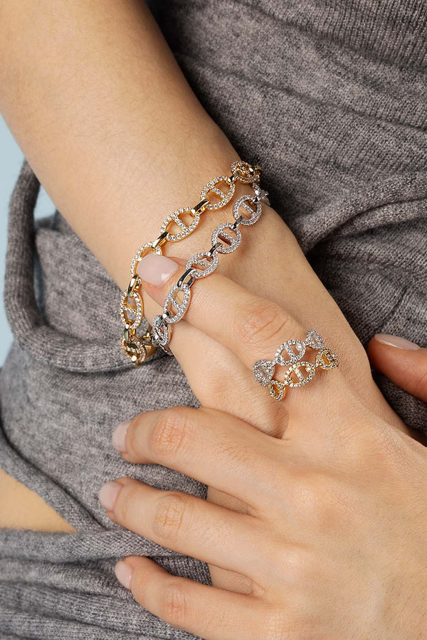 Marina™ | Pulseira de Ouro 